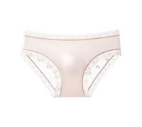 Boxer Ice Silk pour homme ultra fin avec pochette 3D (rose, 4XL)