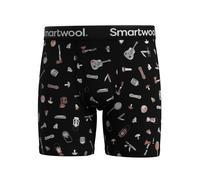 Smartwool Merino Print Brief Boxers Noir L Homme
