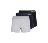 JACK & JONES Boxers 'JACGabriel' bleu marine / gris chiné / noir, Taille XL