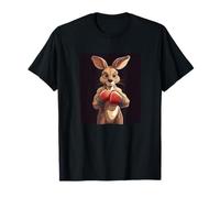 Boxer kangourou joyeux pour un punch léger T-Shirt