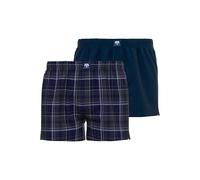 Boxer large Ceceba Coton/élasthanne 5XL 2 Pack/All Multipack Bleu, Bleu et rouge, 5XL