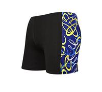 Boxer léger pour homme - Short de bain - Short de sport - Short de bain élastique - Imprimé 3D - Pantalon court - Short de sport - Short de plage - Avec cordon de serrage - Cuissard de bain, Bleu (02