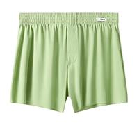Boxer Long Homme Boxer Absorbant Lavable - sous-VêTements pour Mens en Soie GlacéE Respirant Extensible Confort Maximal Sommeil Et Repos DéContracté Et Quotidien Sport