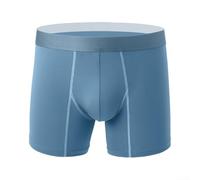 Boxer long pour homme évacuant l'humidité Bleu Taille L