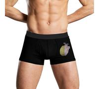 Boxer moulant pour homme avec drapeau du Vatican Cité du Vatican - Sous-vêtements respirants - Doux et extensible - Style5747, Comme indiqué sur la photo, M