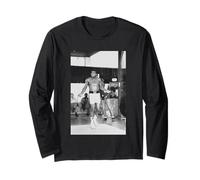 Boxer Muhammad Ali Champion du Monde Trains Catskill Mountains Manche Longue