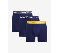 Boxer Nike Brief Logo bleu jaune gris (3 unités) - S