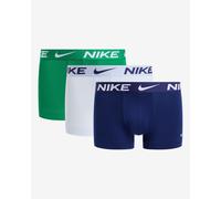 Boxer Nike Trunk Logo bleu marine blanc vert (3 unités) - XL