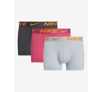 Boxer Nike Trunk Logo gris rose orange 3 unités - XL