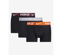 Boxer Nike Trunk Logo noir gris orange 3 unités - S
