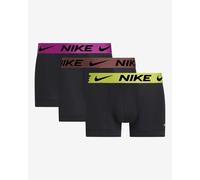 Boxer Nike Trunk Logo noir jaune rose 3 unités - M