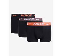 Boxer Nike Trunk Logo noir orange marron (3 unités) - S