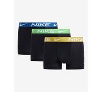 Boxer Nike Trunk Logo noir vert jaune (3 unités) - S