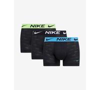 Boxer Nike Trunk Monogram noir bleu vert (3 unités) - S