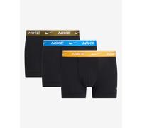Boxer Nike Trunk noir intense orange bleu (3 unités) - S