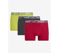Boxer Nike Trunk rouge gris vert citron 3 unités - S