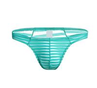 Boxer Noel Homme-sous-vêtements pour Hommes, Pantalon Triangulaire en Polyester, Taille Basse, Taille Basse, Ouvert, à la Mode, pour Adultes (Green, M)