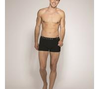 Boxer Noir avec Logo Imprimé Daniel Hechter en coton L