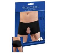 Boxer noir ouvert - S