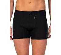 Boxer ouvert - Modèle Helios pour homme - ZD - Coton égyptien - Couleurs disponibles - Tailles disponibles du S au 7XL (grandes tailles), Noir , 6XL Grande Alto