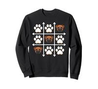 Boxer Paws Grid Game Boxers Sweatshirt