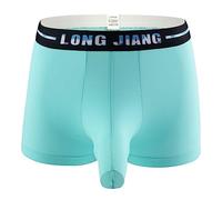 Boxer Personnalisé Homme Boxer Homme Sexy sous-VêTements Taille Large pour Mens Motif éLéPhant Boxeur Poche BombéE Culotte pour Hommes Lingerie en Soie GlacéE Sport