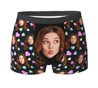 Boxer personnalisé pour Homme, Boxer personnalisé pour Homme, Petit ami, Mari, fiancé, a, M