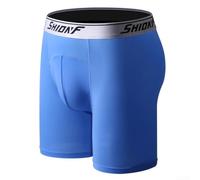 Boxer pour homme, 5XL-8XL Big Size Ice Silk