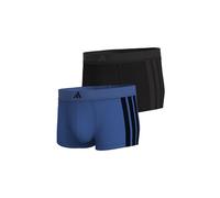 Boxer pour homme Adidas Trunk Low Rise 3 Stripes Bleu 2 Pièces