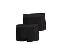 Boxer pour homme Adidas Trunk Low Rise 3 Stripes Noir 2 Pièces