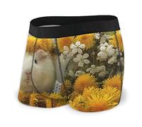 Boxer pour Homme Cochon d'Inde Fleur de Cerisier avec Poche sous-vêtement