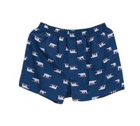 Boxer pour homme doux et respirant avec taille confortable pour un usage quotidien, bleu ciel, L