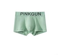 Boxer pour homme en coton extensible avec support de poche pour un usage quotidien, couleur unie, taille L-3XL (vert, L)