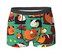 Boxer pour Homme, imprimé Cochon d'Inde, Doux et Confortable