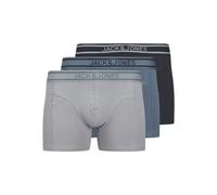 Boxer pour homme Jack & Jones Jacjohn Solid 3 Pack Gris 3 Pièces