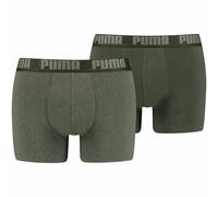 Boxer pour homme Puma Basic 2 Pièces Vert foncé