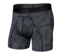 Boxer pour homme Saxx Kinetic Light-Compression Mesh Boxer Brf Optic Camo-Black noir L