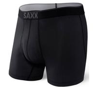 Boxer pour homme Saxx Quest Quick Dry Mesh Boxer Brief Fly Black Ii S