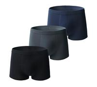 Boxer pour homme ultra absorbant pour incontinence - Sous-vêtements absorbants - Lavables - Confortables - Anti-fuites - Réutilisables (3 pièces-N, L)