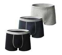 Boxer pour hommes ultra-absorbants pour incontinence, sous-vêtements réutilisables pour incontinence lavables, confortables, anti-fuites, 2025, L