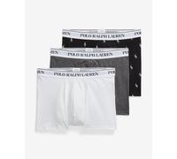 Boxer Ralph Lauren Classic Stretch blanc gris noir (3 unités) - L
