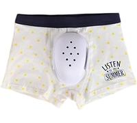 Boxer respirant Post Circoncision pour enfants, culotte de protection circoncision, pantalon de récupération chirurgicale, sous-vêtements de convalescence pour usage quotidien (E,L/Large)