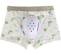 Boxer respirant post-circoncision pour enfants, sous-vêtement de protection circoncision, pantalon de récupération chirurgicale, caleçon de convalescence pour un usage quotidien (A,XXL-XXLarge)