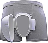 Boxer Respirant pour Garçons après Circoncision, Sous-vêtement de Protection Circoncision, Pantalon de Récupération Chirurgicale, Slip de Convalescence pour Soins Quotidiens(4XL-4XLarge)
