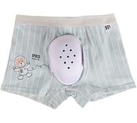 Boxer Respirant pour Garçons après Circoncision, Sous-vêtement de Protection Circoncision, Pantalon de Récupération Chirurgicale, Slip de Convalescence pour Soins Quotidiens(D,2X-Large-XXLarge)