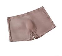 Boxer sans couture pour homme Ice Silk respirant (café, 3XL)