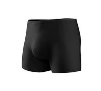 Boxer sans coutures pour homme, short sexy transparent en soie glacée pour petit ami, pantalon respirant fin taille basse poche convexe en U couleur unie séchage rapide lingerie quotidienne, boxer