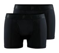 Boxer sans peau Essential pack de 2 noir XL