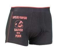 Boxer Sapeurs Pompiers Sauver Ou Périr - Homme - Noir