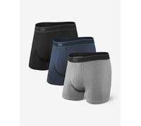 Boxer SAXX Daytripper noir bleu marine gris (pack 3 unités) - M